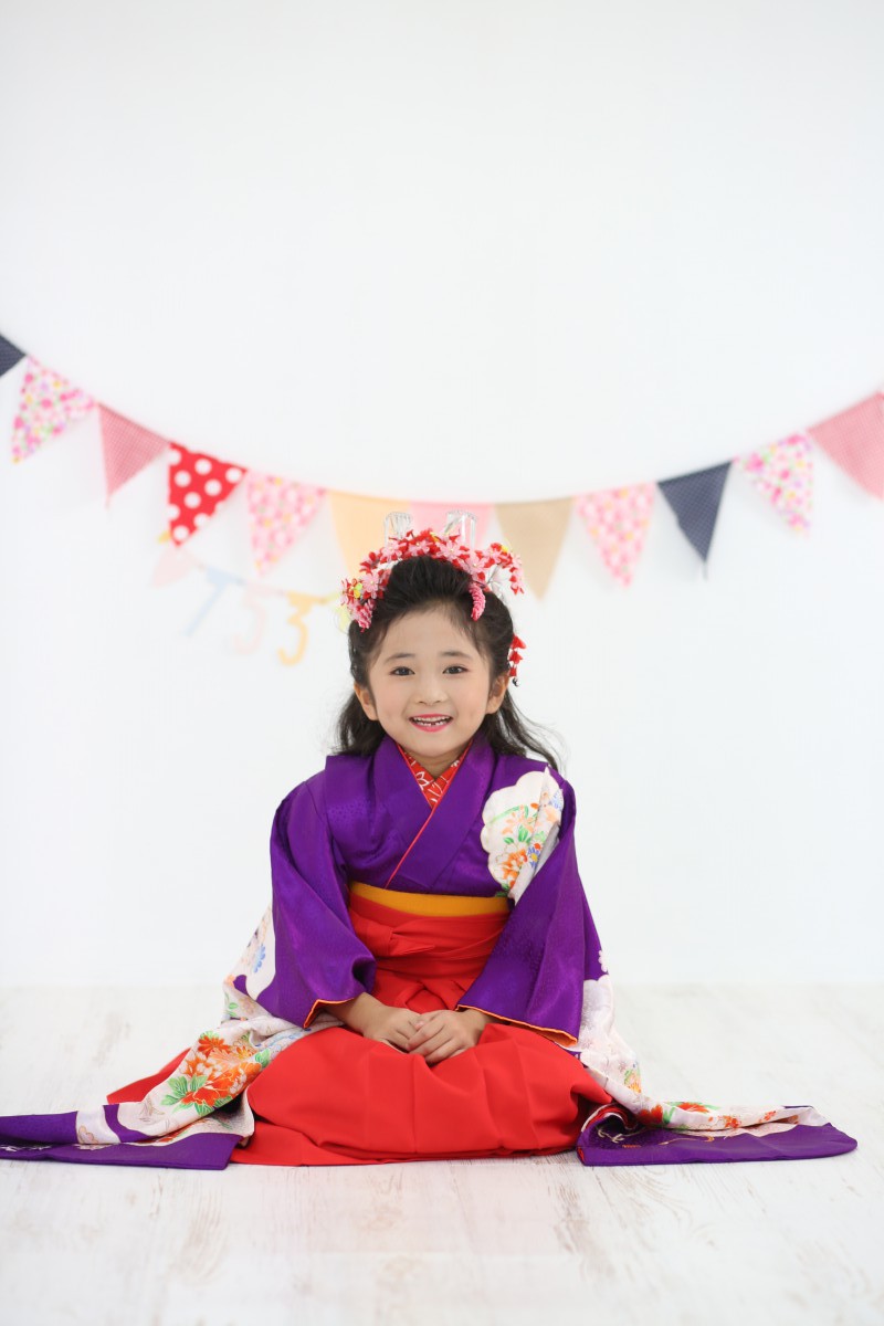 ☆艶やかな7才の七五三☆