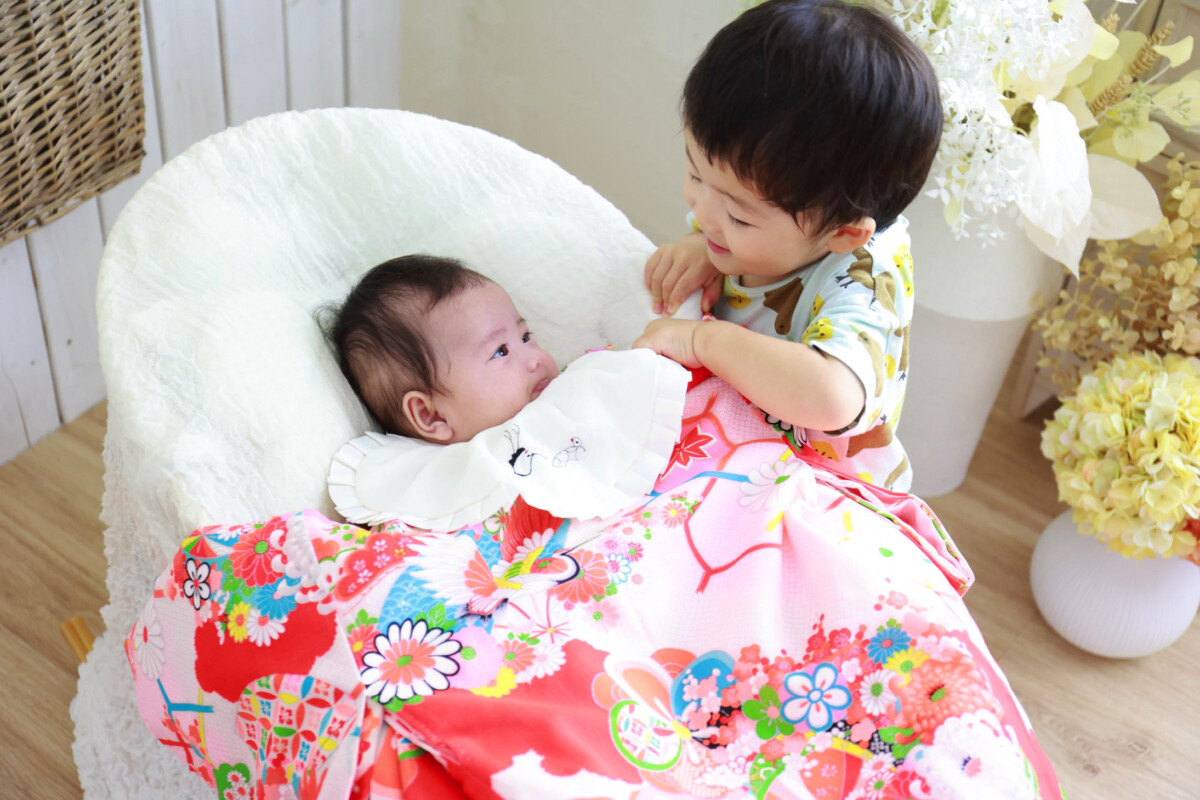 【100日祝い】かわいさ満点です