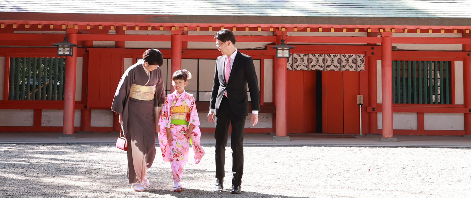 《七五三》ロケーションプラン「スタジオ＆神社出張」撮影